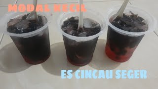 RESEP BARU ES CINCAU COCO PANDAN SEGER BANGET [upl. by Davidde]