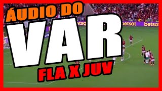 Áudio do VAR Flamengo x Juventude  31ª Rodada do Brasileirão 2024 [upl. by Kimberlyn]