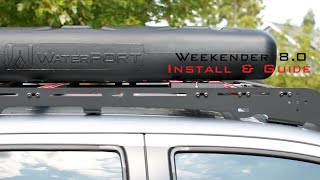 WaterPORT Weekender 80 Install on Prinsu Rack  3rd Gen Toyota Tacoma [upl. by Nirrep723]