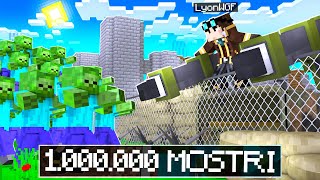 BASE SICURA CONTRO 1000000 ZOMBIE Minecraft Invasione 2 Ep3 [upl. by Geesey207]