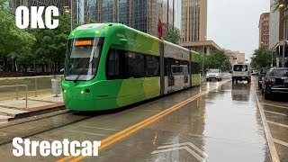 Ride on the Oklahoma City Streetcar [upl. by Ylrehs]