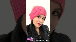 Te enseño como coser el gorro N° 62 a crochet Súper fácil en medio punto acanalado paso a paso [upl. by Atat572]