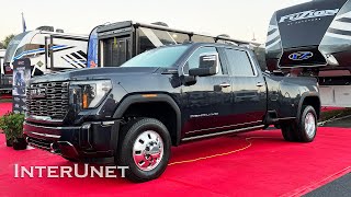 2024 GMC Sierra Ultimate Denali 3500 Heavy Duty 66L 470 HP Duramax 4x4 Dually Truck [upl. by Arihk344]