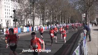 Croydon Harriers  the Virgin London Mini Marathon  Under 13 Boys [upl. by Atiuqihc319]