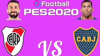 PES 2020 PS4 RIVER VS BOCA [upl. by Cornwall]