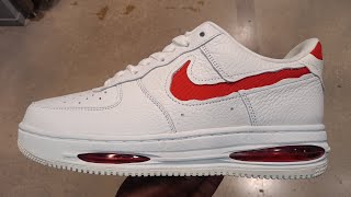 Nike Air Force 1 Evo low white red [upl. by Behre464]