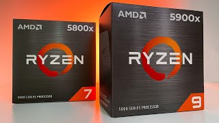 🔥AMD Ryzen 🔥►5600x vs 5800x vs 5900x◄ 🔴¿Vale la pena un Procesador de 24 Núcleos🔴 [upl. by Dre20]