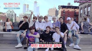 ENG SUBS 골든차일드Golden Child “GOLDEN CHILD in New York” 2 [upl. by Shea]