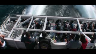 Lake Express  at high speed on Lake Michigan [upl. by Leland]