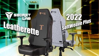 Secretlab Titan Evo 2022 Softweave PLUS VS LEATHERETTE [upl. by Aihsemak]