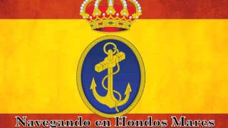 Navegando en Hondos Mares  Himno de Submarinos [upl. by Larue]