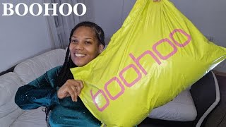 BOOHOO CHRISTMAS TRY ON HAUL  November 2023  Marcias Fab Life [upl. by Anihsak]