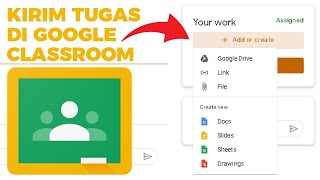 Cara Kirim File Tugas di Google Classroom [upl. by Mauchi]