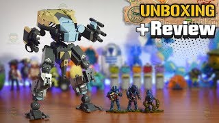 Hannibal Mantis Charge  Unboxing amp Review  Halo Mega Construx [upl. by Aicxela946]