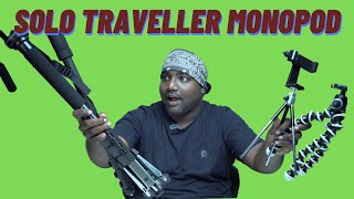 What Is Best For Solo Traveling Monopod vs Tripod  In Telugu  Which to Choose [upl. by Nnairahs]