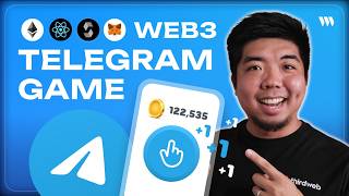 How to build a web3 Telegram Mini Game Clicker Game [upl. by Nanci]