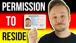 How To Get Your Aufenthaltserlaubnis In Germany 🇩🇪 The Residency Permit For Deutschland 📬 [upl. by Davies]