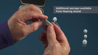 ReCharge Behind the Ear Hearing Aid  Changing the Ear Cap [upl. by Pelpel]