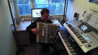 SneeuwWals SchneeWaltzer SnowWaltz on Accordion By Rico [upl. by Hut]