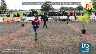 Quart du TOO500 feminie Bourbon Lancy 2024 Hauss vs Perrin [upl. by Gluck]