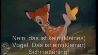 Bambi auf Niederländisch Deutsche Untertiteln [upl. by Zobe]