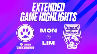 Belfius MonsHainaut vs Hubo Limburg United  Game Highlights [upl. by Gahan819]