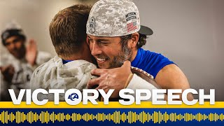 “HE BALLED AGAIN TODAY” Sean McVay’s Victory Speech After Win vs Patriots [upl. by Breena662]