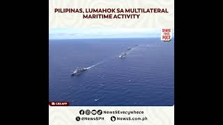 Pilipinas lumahok sa multilateral maritime activity sa West Philippine Sea [upl. by Annibo]