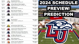 Liberty Football 2024 Schedule Preview amp Prediction [upl. by Chessa]