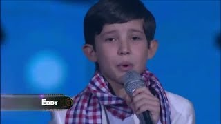 Eddy Valenzuela   DÉJAME LLORAR  Ricardo Montaner  Academia Kids Cover [upl. by Naut]