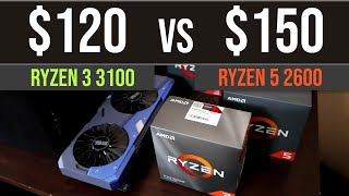 Ryzen 3 3100 vs Ryzen 5 2600 test in 9 games [upl. by Jenelle]