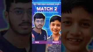 Highlights Match 2 Navin vs Bhavyaraj TTBC S3 tennisbangar tabletennis supertennis shorts [upl. by Adaha790]