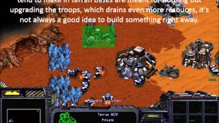 Lets Play StarCraft Brood War Terran Mission 5 Part 1 [upl. by Garrott]