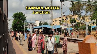 SAMARLAKOTA SAMALKOT Junction Railway Station  SLO  Kakinada District Andhra Pradesh INDIA [upl. by Lehacim]