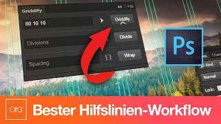 Adobe Photoshop  HilfslinienWorkflow [upl. by Euqinamod]