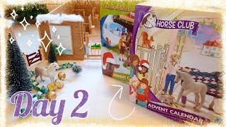 Schleich Farm amp Horse Club Advent Calendar Unboxing  Day 2  Schleich 2020  Schleich Christmas [upl. by Home588]