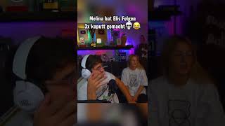 Melina hat Elis Felgen 3x kaputt gemacht💀😂 eligella eliasn97 melina [upl. by Komara174]