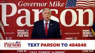 Missouri Gov Mike Parson on opponent Nicole Galloway [upl. by Halet]