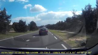 A1 oprit Kootwijk  Motor rijder aangereden [upl. by Tedd]