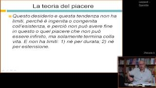 Letteratura Italiana 800  Giacomo Leopardi e la Teoria del piacere [upl. by Akitahs867]