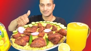 ASMR MUKBANG EATING SPICY CHICKEN FAR WITH BIRYANI RICE EATING CHALLENGE VIDEOS [upl. by Koa]