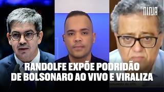 🔥Randolfe expõe a podridão de Bolsonaro ao vivo🔥Comparação com lula na UOL não deixa dúvidas🔥 [upl. by Larsen148]