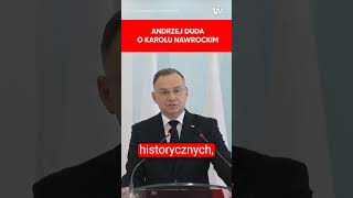 Andrzej Duda o nowym kandydacie PiS na prezydenta [upl. by Acnalb650]