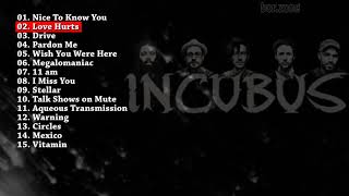 Incubus  The Best Playlist  Greatest Hits [upl. by Beare571]