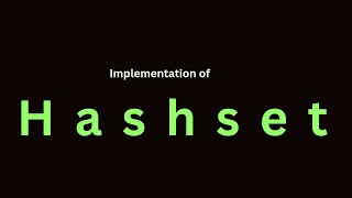 Understanding hashset basic operation and rules of hashset [upl. by Kcolttam]