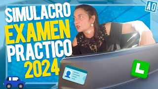 Simulacro de examen DESCONTROLADO 🤪🤯  Autoescuela Online [upl. by Monetta]