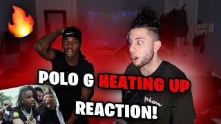 Polo G  Heating Up feat YungLiV REACTION THEY SPAZZED [upl. by Blanc]