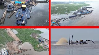 21024 DÉBUT DU DRAGAGE FLEUVE CONGO SUIVEZ LE DÉBUT DES TRAVAUX PAR OVD [upl. by Aurelio]