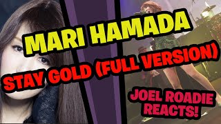 Mari Hamada「Stay Gold」FULL version  Roadie Reacts [upl. by Yila445]