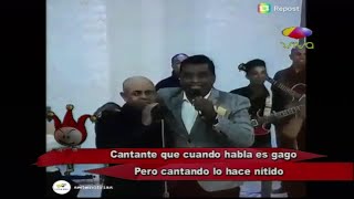 Los Dueños del Circo comentan sobre cantante que cuando habla es gago pero cantando no lo es [upl. by Elletnwahs]